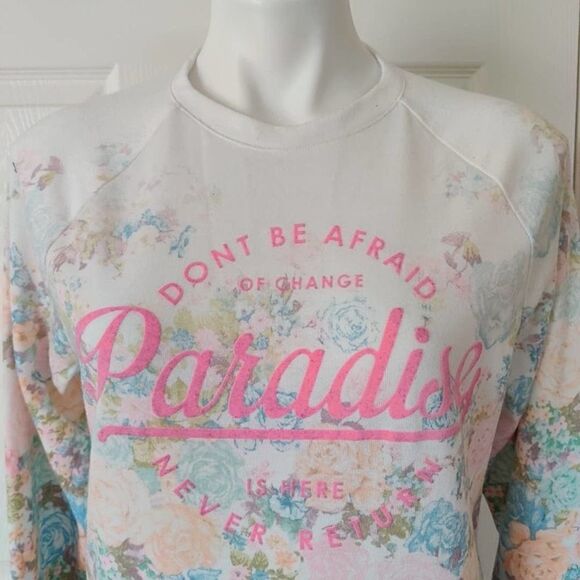 Forever 21 Don't Be Afraid of Change sweatshirt S - Picture 2 of 8